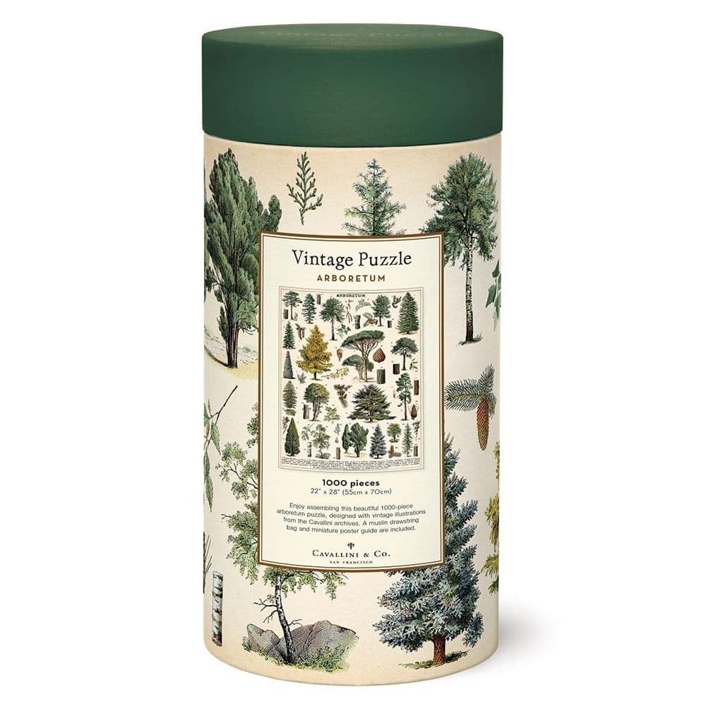 CAVALLINI PAPERS & CO. PZL/Tree Arboretum — Puzzle 1000 pièces – Image 8