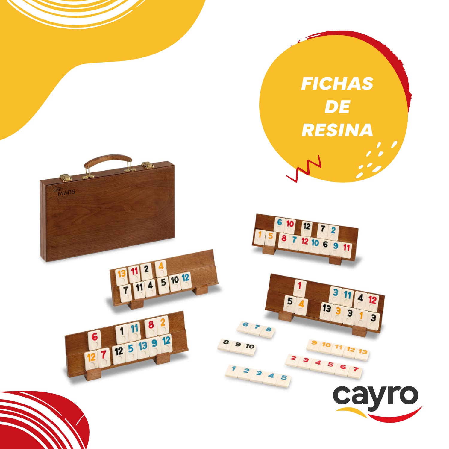 CAYRO Rummi Classic — Jeu de société 2 à 4 joueurs – Image 25