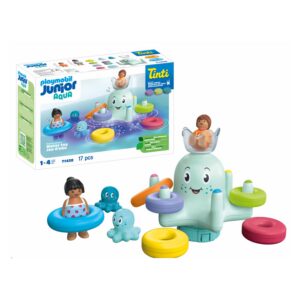 PLAYMOBIL Junior Aqua & Tinti — Manège Pieuvre géante