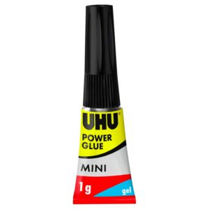 Alternative view of UHU Power Glue — Blister de 3 Mini Tubes de Colle Gel 1g