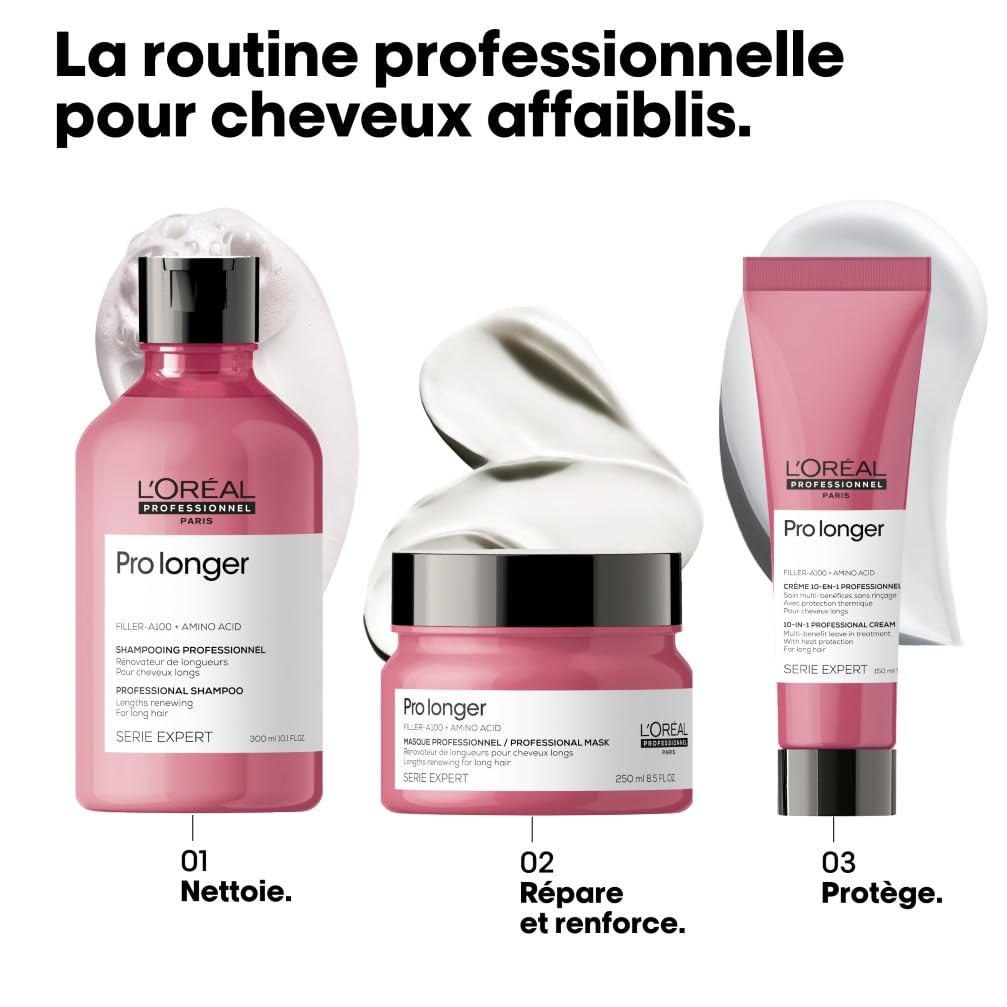 L'OREAL PROFESSIONNEL Pro Longer — Shampoing rénovateur 300 ml – Image 6