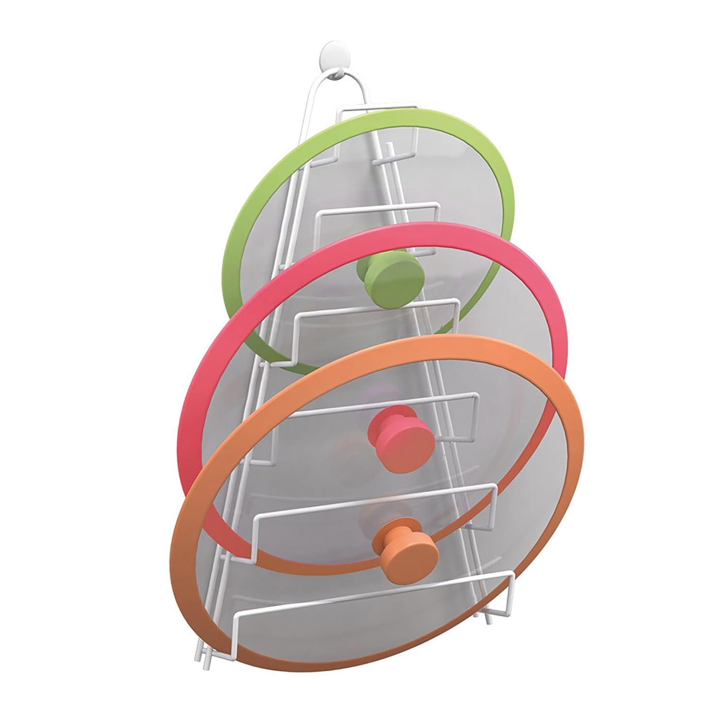 QUICKBOX Kiwi — Porte-couvercles 6 places blanc