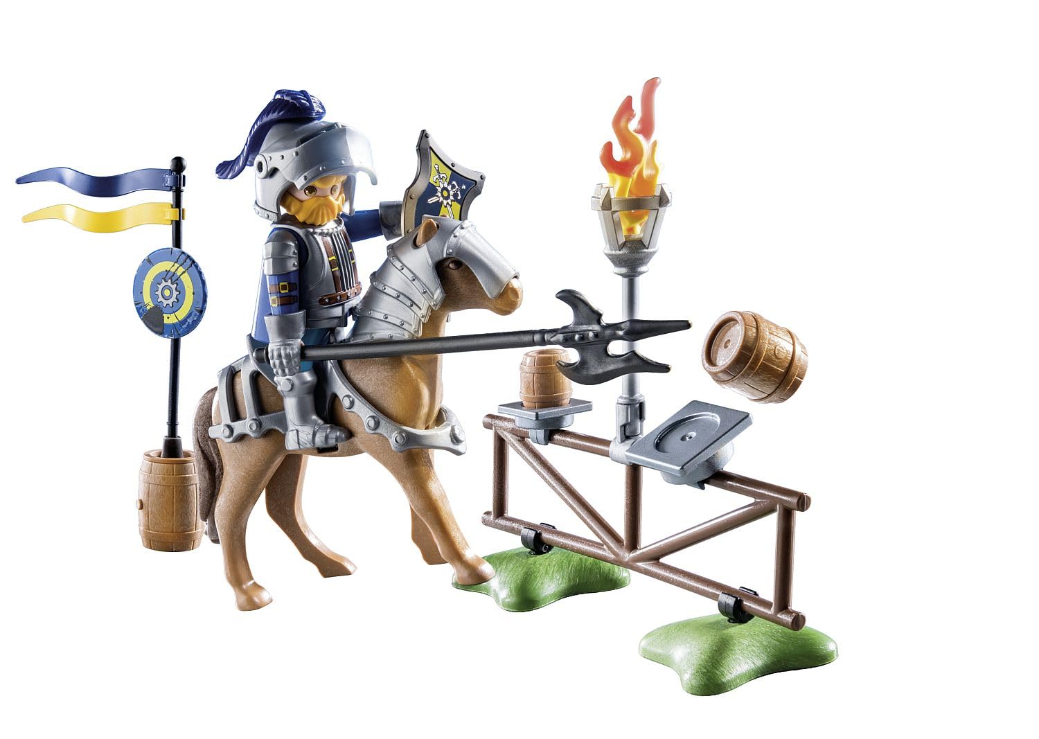 PLAYMOBIL Novelmore 71297 — Chevalier et accessoires d'entraînement – Image 39