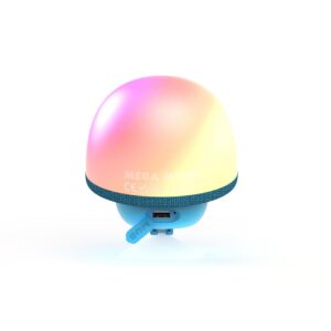 Alternative view of MOBILITY ON BOARD Mega Mush — Enceinte Bluetooth étanche Bleue