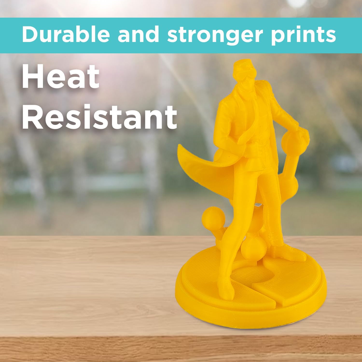 POLYMAKER PolyLite — Filament ABS 1,75 mm 1kg Jaune – Image 2