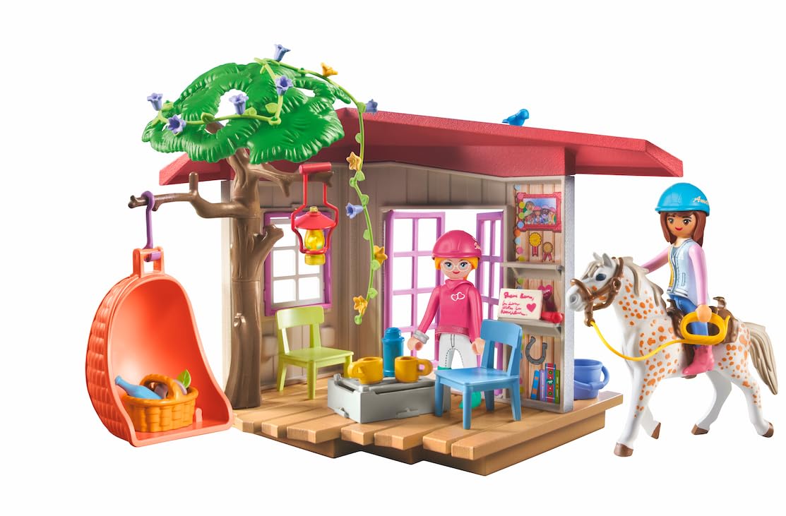 PLAYMOBIL Horses of Waterfall — Espace détente cavalières – Image 39