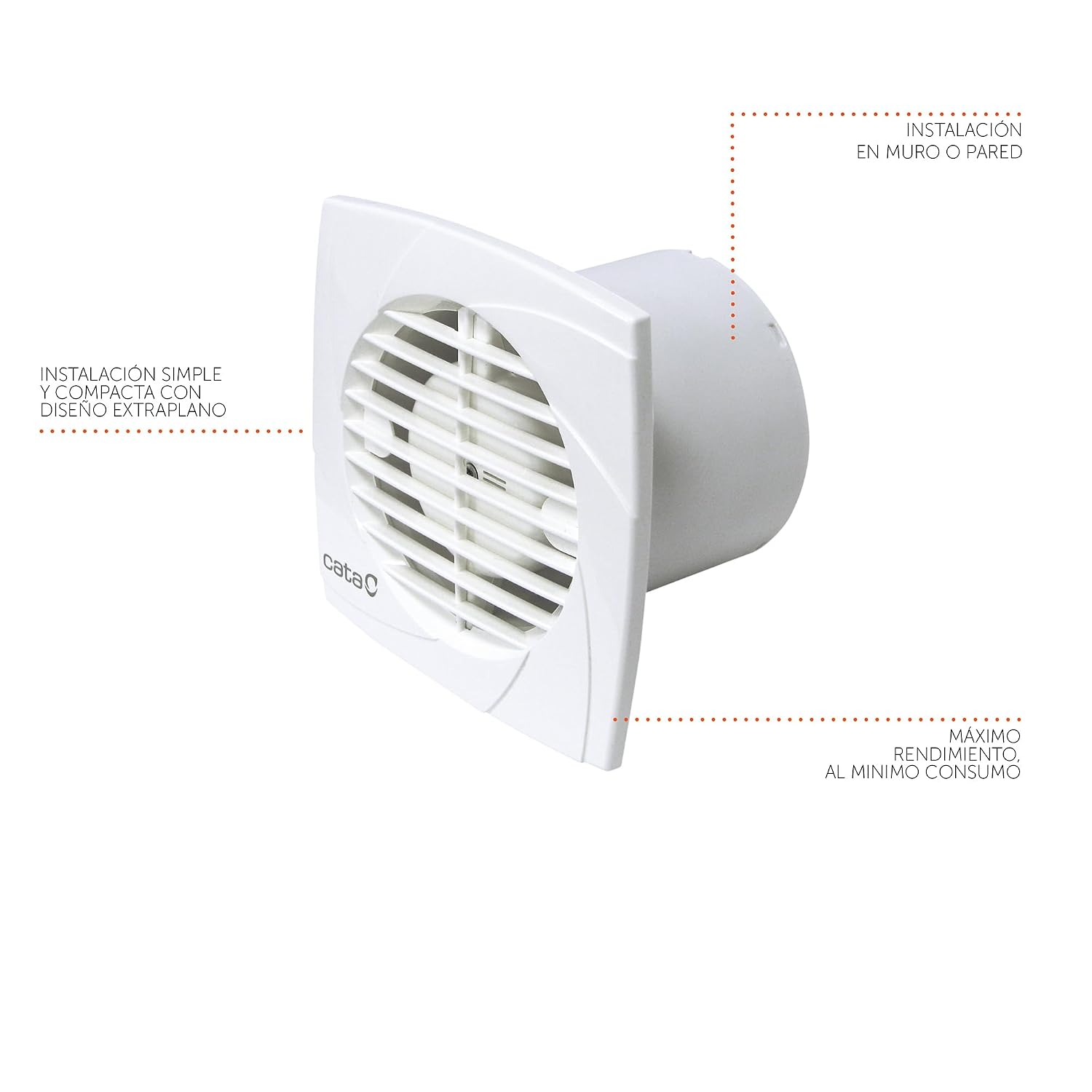 CATA B8 PLUS — Extracteur de salle de bains silencieux 14 cm – Image 14