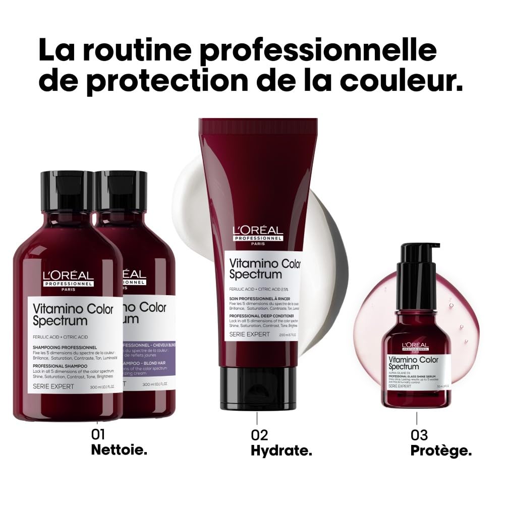 L'OREAL PROFESSIONNEL Série Expert — Shampoing violet 300 ml – Image 4