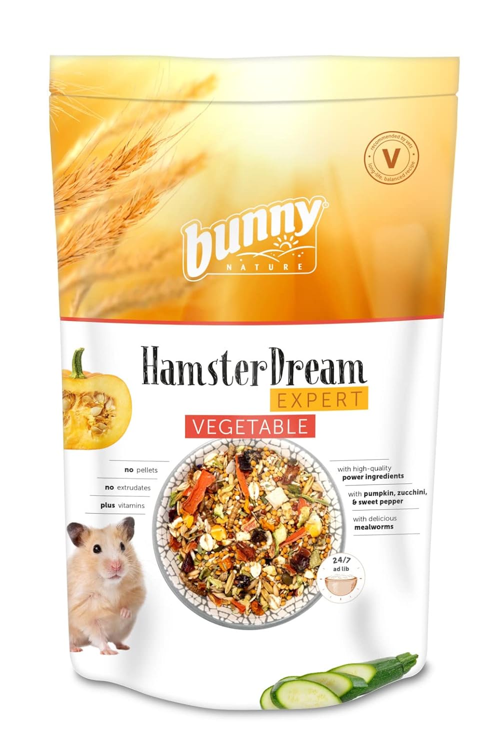 BUNNY Rêve Expert — Aliment pour Hamster Légumes 500 g – Image 4