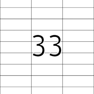 Alternative view of TOPSTICK — 3300 étiquettes autocollantes 70 x 25,4 mm