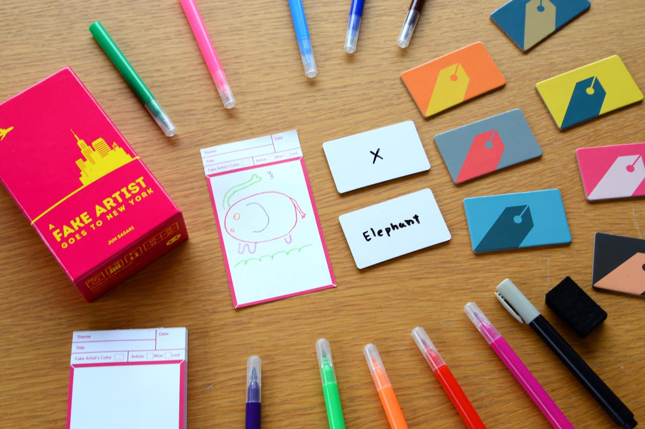 OINK GAMES — Jeu de société A Fake Artist Goes To New York – Image 6
