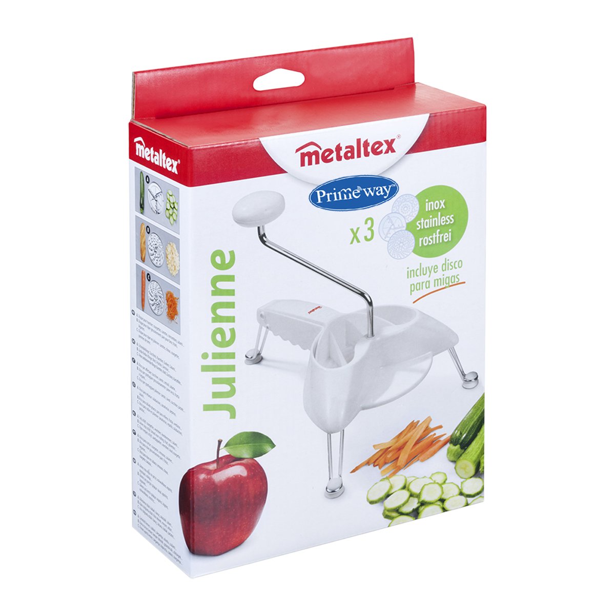 METALTEX Italia 165175 — Râpe julienne 3 disques – Image 15