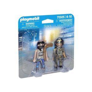 PLAYMOBIL 71505 — Figurines Policier et Bandit