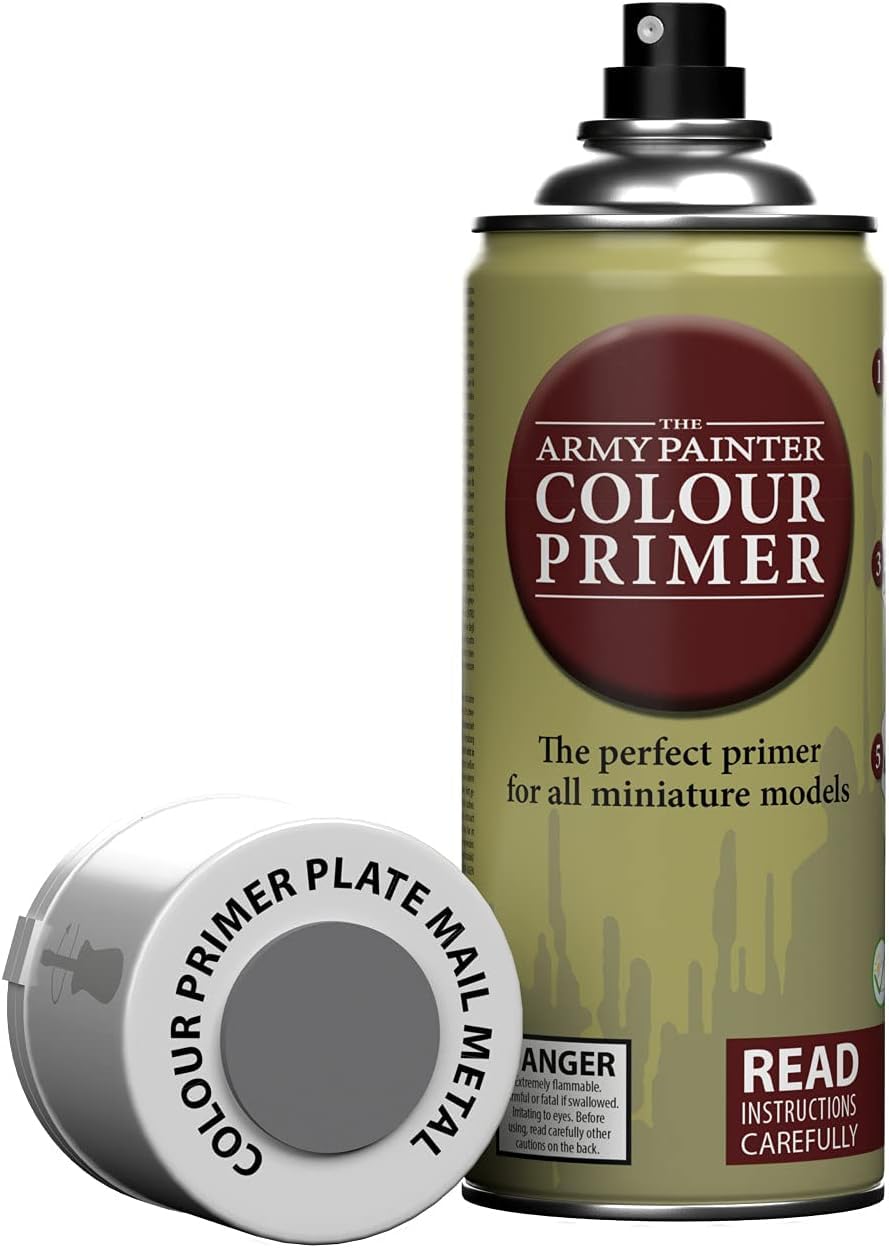 THE ARMY PAINTER Colour Primer Plate Mail Metal — Spray 400 ml – Image 8