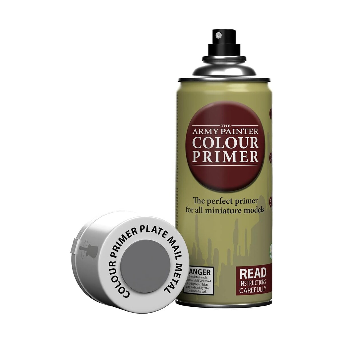 THE ARMY PAINTER Colour Primer Plate Mail Metal — Spray 400 ml