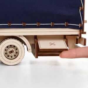 Alternative view of EWA Eco-Wood-Art — Puzzle 3D en bois Trailer for Road King Tilt