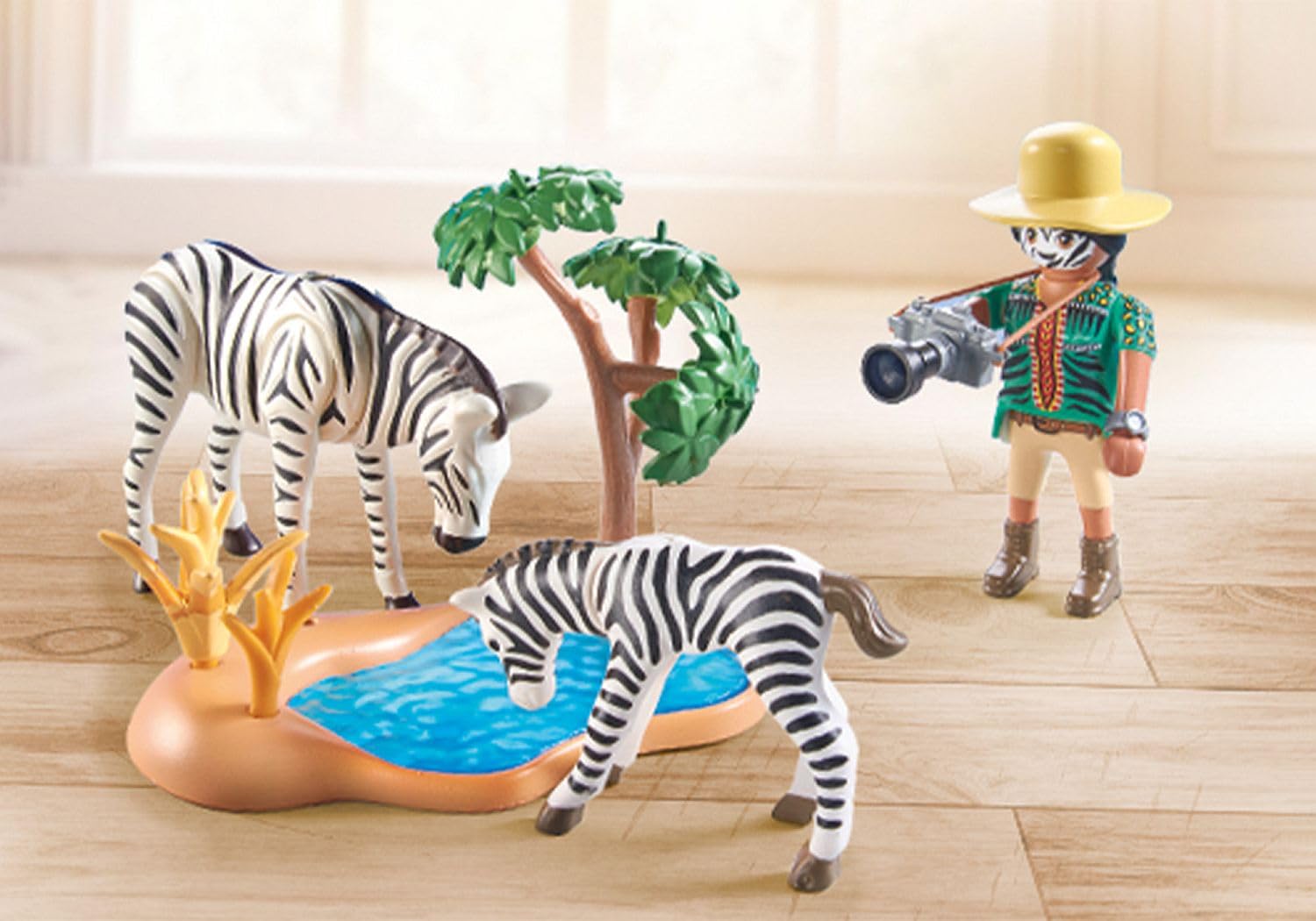 PLAYMOBIL Wiltopia 71295 — Photographe avec zèbres – Image 32