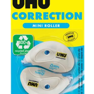 UHU — Lot de 2 Rollers Correcteurs Mini 6 m x 5 mm