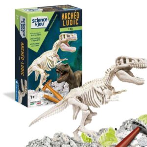 CLEMENTONI Archéo Ludic T-Rex — Kit dinosaure à creuser