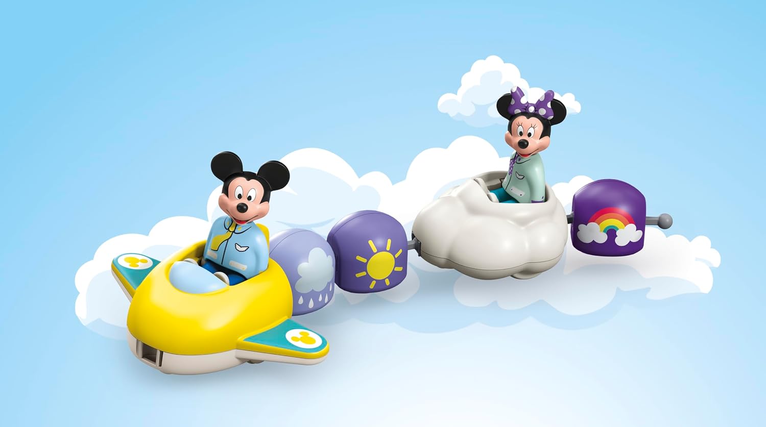 PLAYMOBIL Junior Disney — Train des Nuages Mickey et Minnie – Image 12
