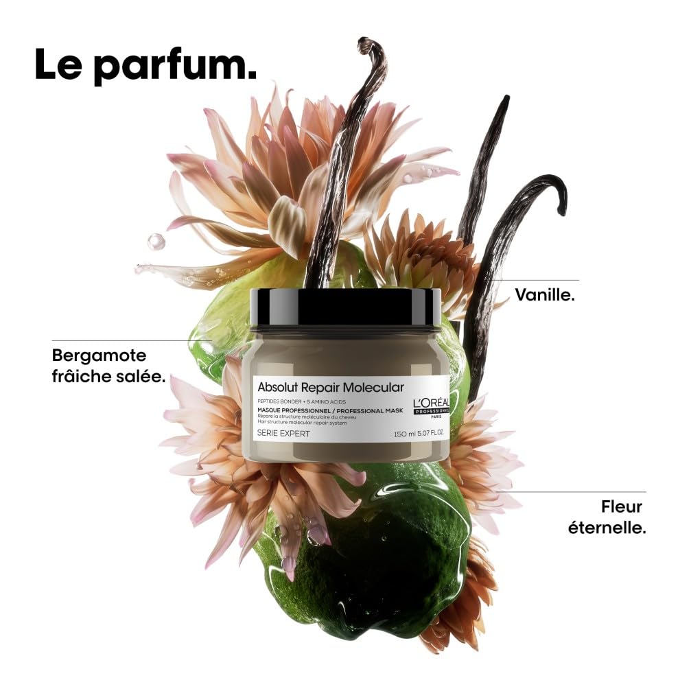 L'OREAL PROFESSIONNEL Absolut Repair Molecular — Masque 150 ml – Image 4