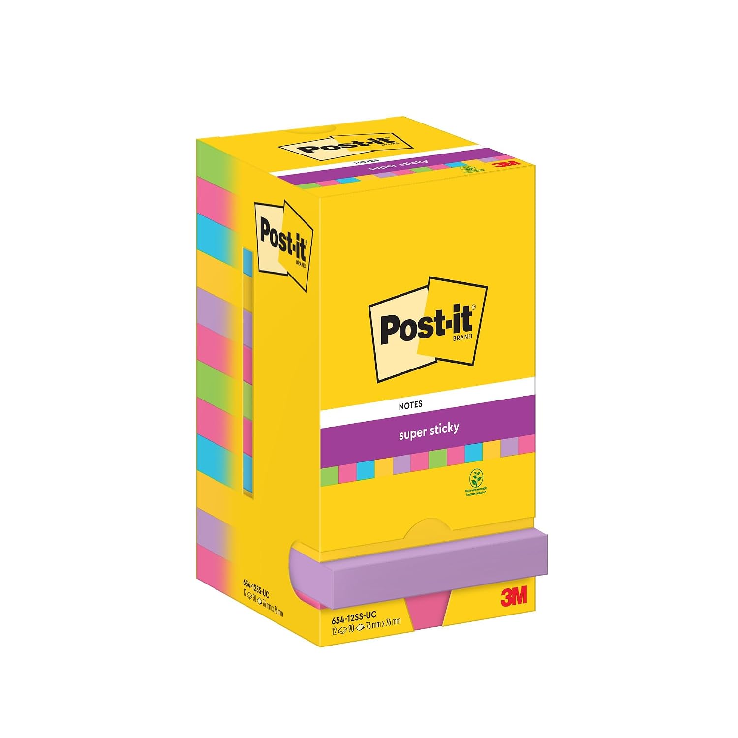 POST-IT Super Sticky — Pack de 12 blocs 76 x 76 mm – Image 13