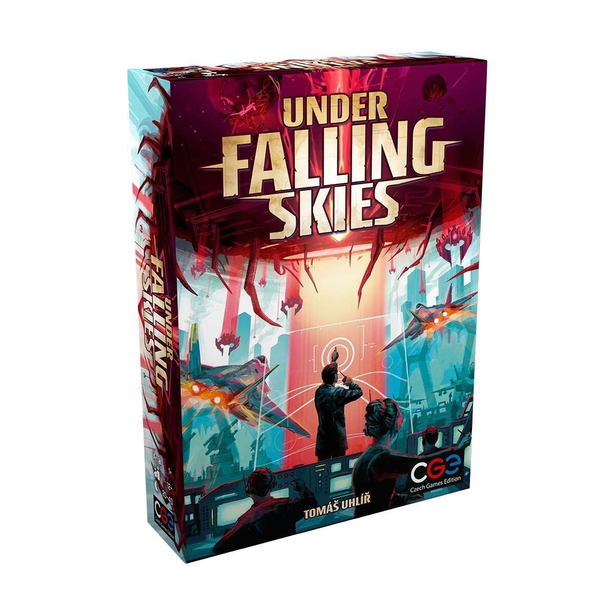 CZECH GAMES EDITION Under Falling Skies — Jeu de société solo