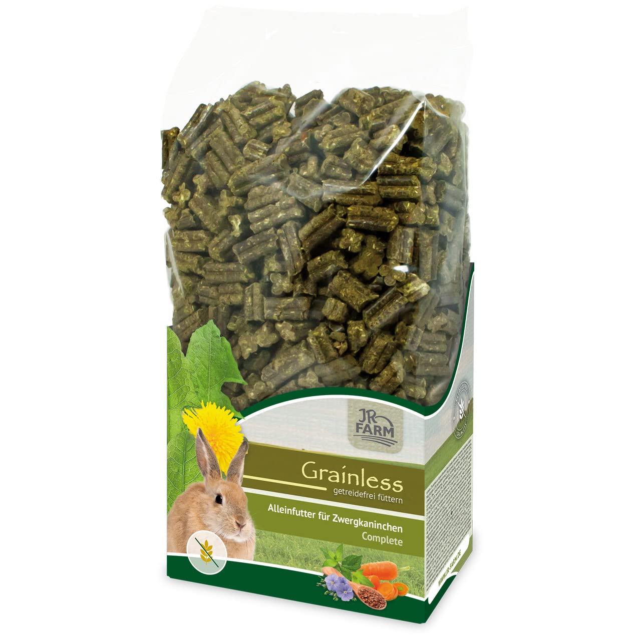 JR FARM Grainless Complete — Aliment pour lapin nain 1350 g