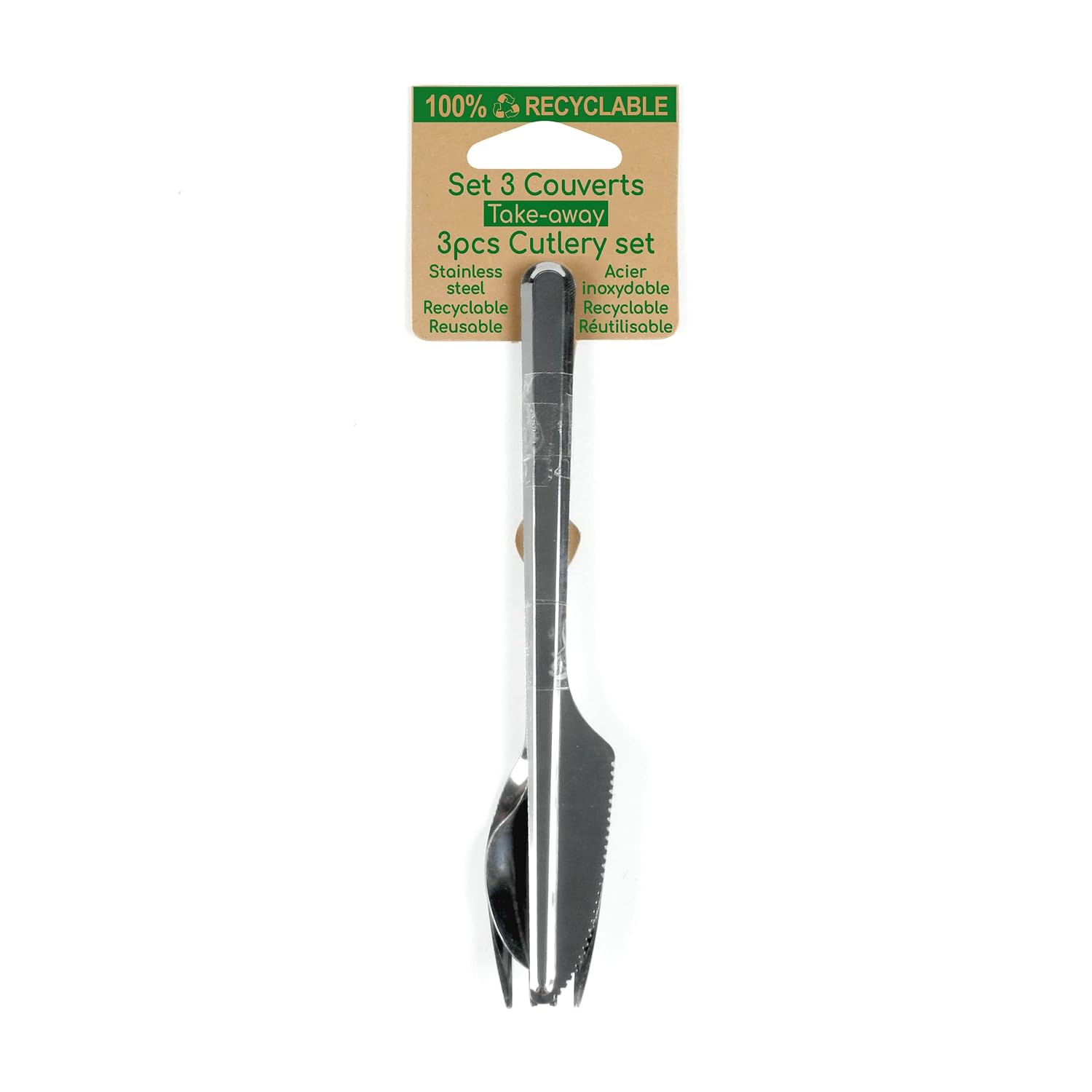 AMEFA Leaves — Lot de 18 Sets de 3 Couverts – Image 3