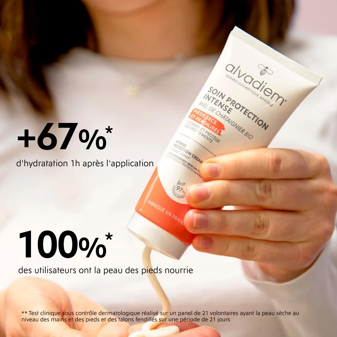 ALVADIEM — Soin protection intense pieds très secs 100 ml – Image 5
