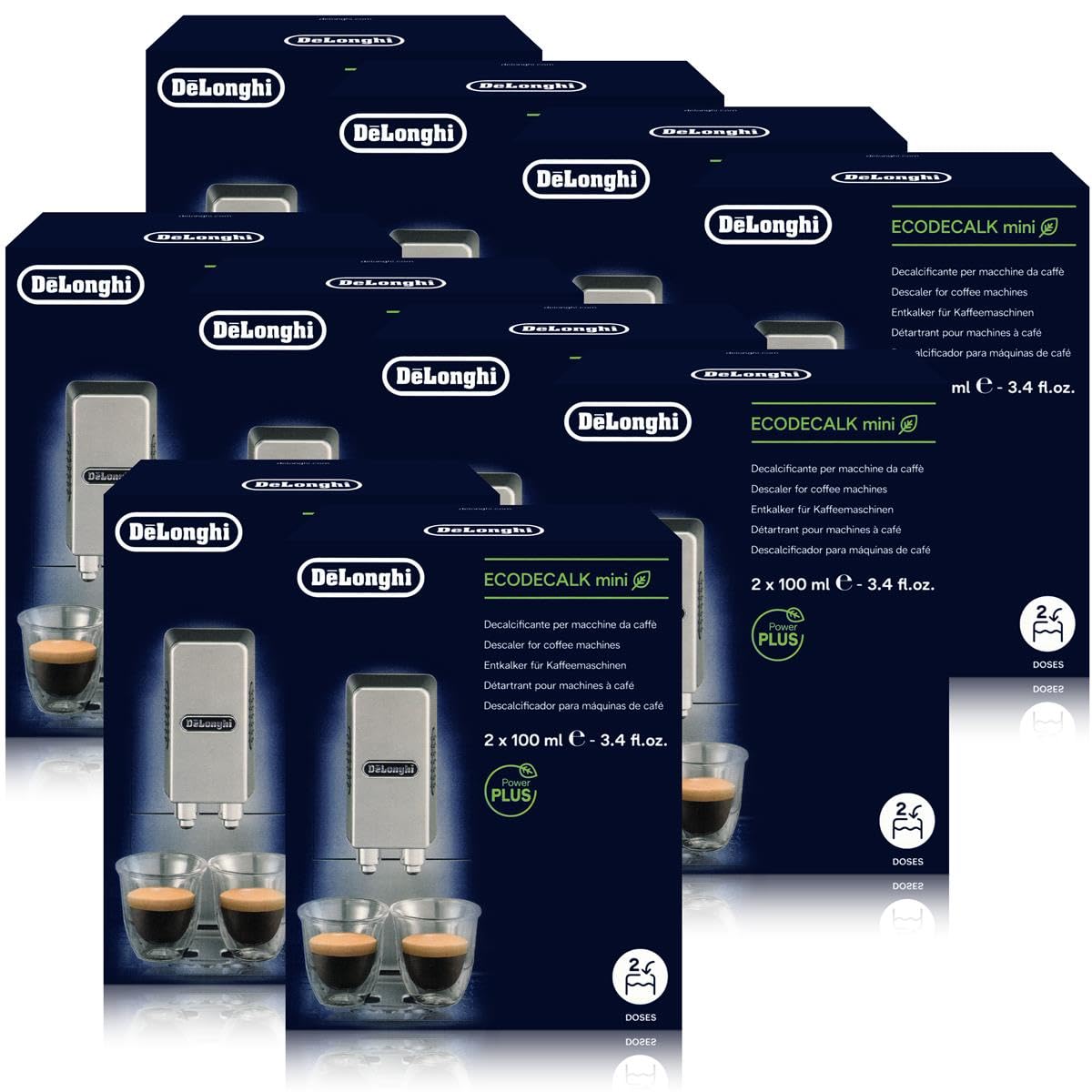 Détartrant DeLonghi Pack économique de 10 mini 20x 100 ml pour machines à café – Image 9