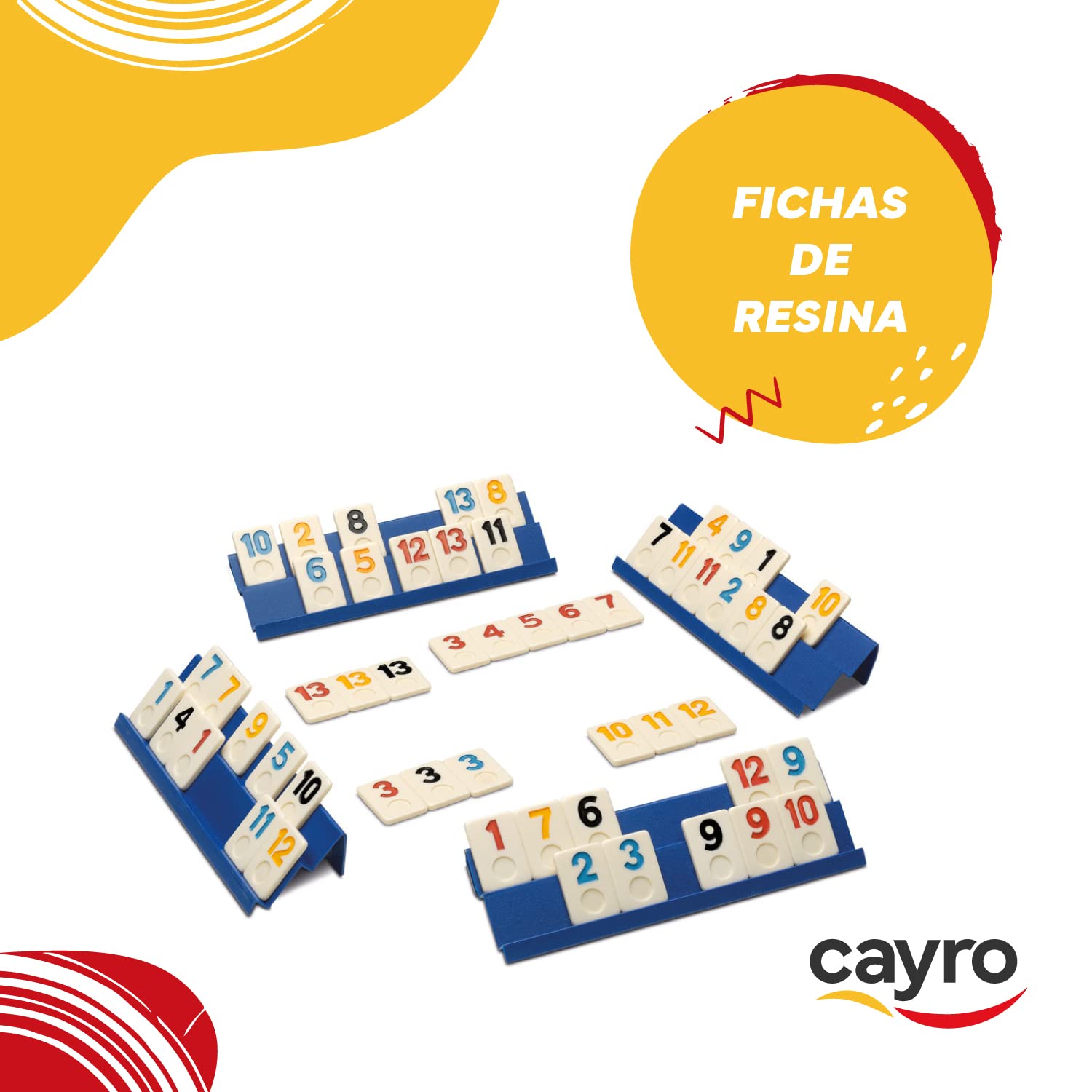 CAYRO Rummi — Jeu de société classique 106 pièces – Image 39