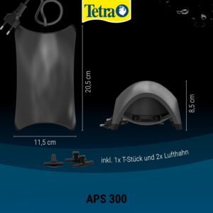 Alternative view of TETRA APS 300 — Pompe à air silencieuse pour aquarium 120-300L