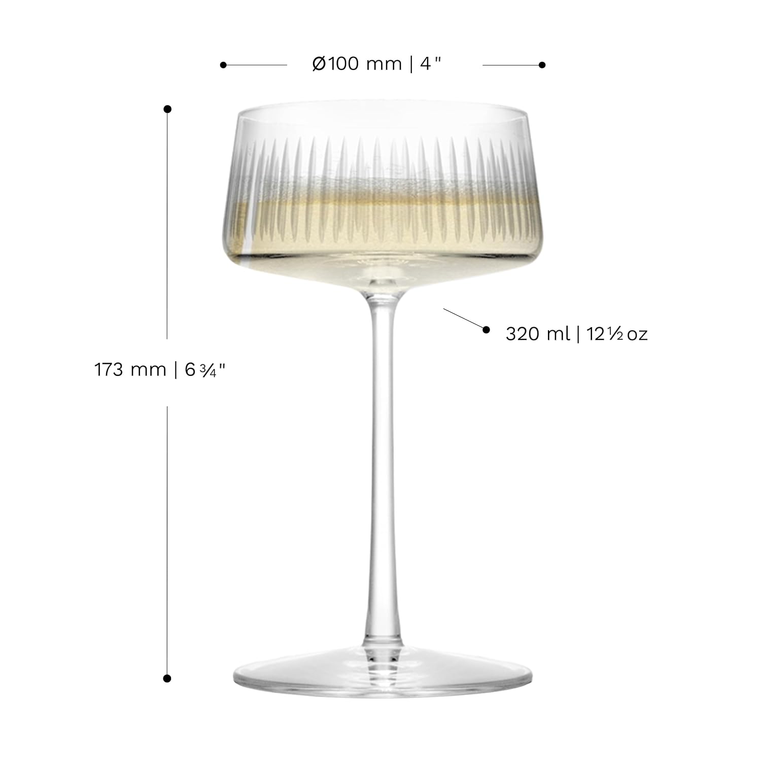 STÖLZLE LAUSITZ SOHO — 6 Coupes à Champagne Grand Cru 320ml – Image 12