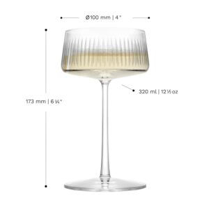 Alternative view of STÖLZLE LAUSITZ SOHO — 6 Coupes à Champagne Grand Cru 320ml