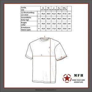 Alternative view of MFH — T-shirt enfant armée Flecktarn L 146/152