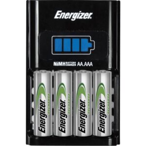 ENERGIZER — Chargeur Express Piles AA/AAA avec 4 AA incluses