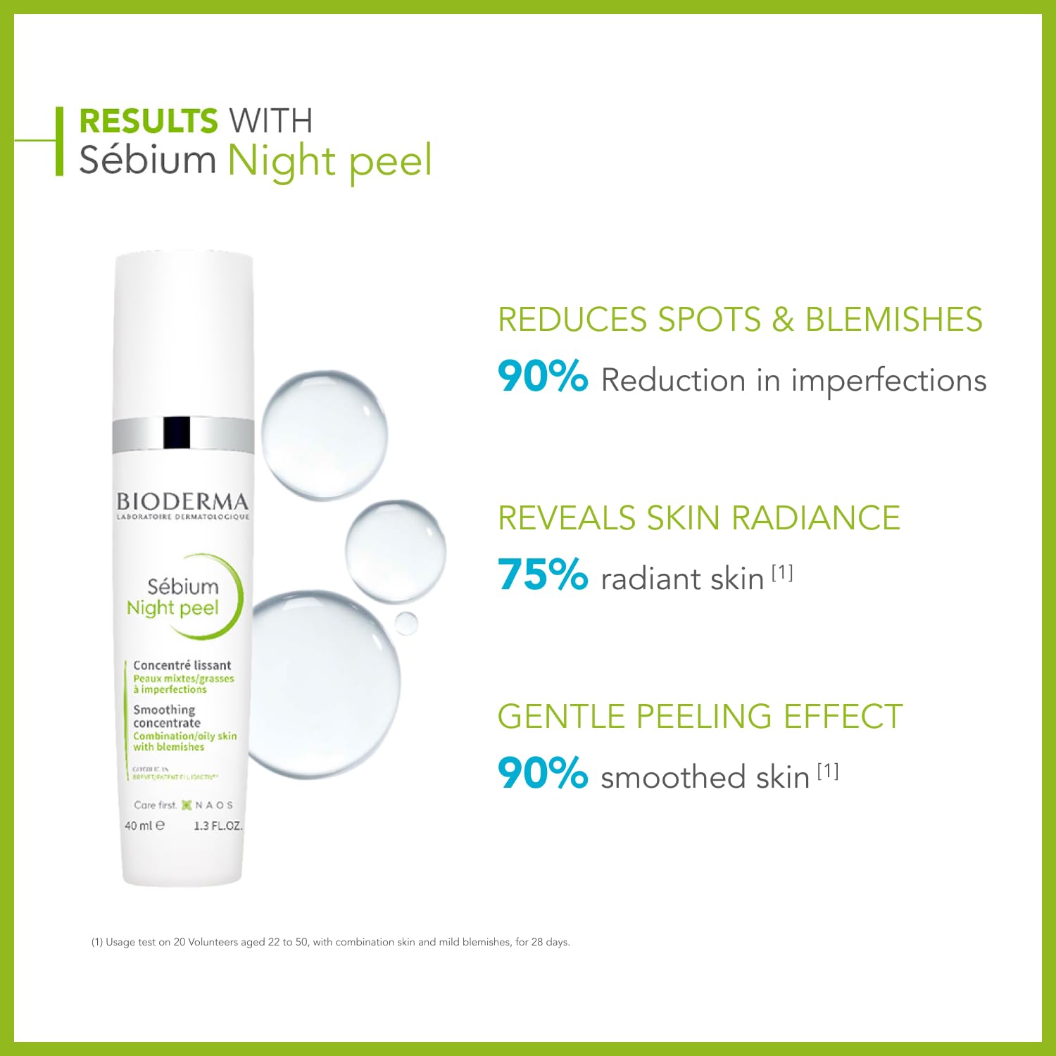 BIODERMA Sébium Night Peel — Concentré Lissant 40ml – Image 10