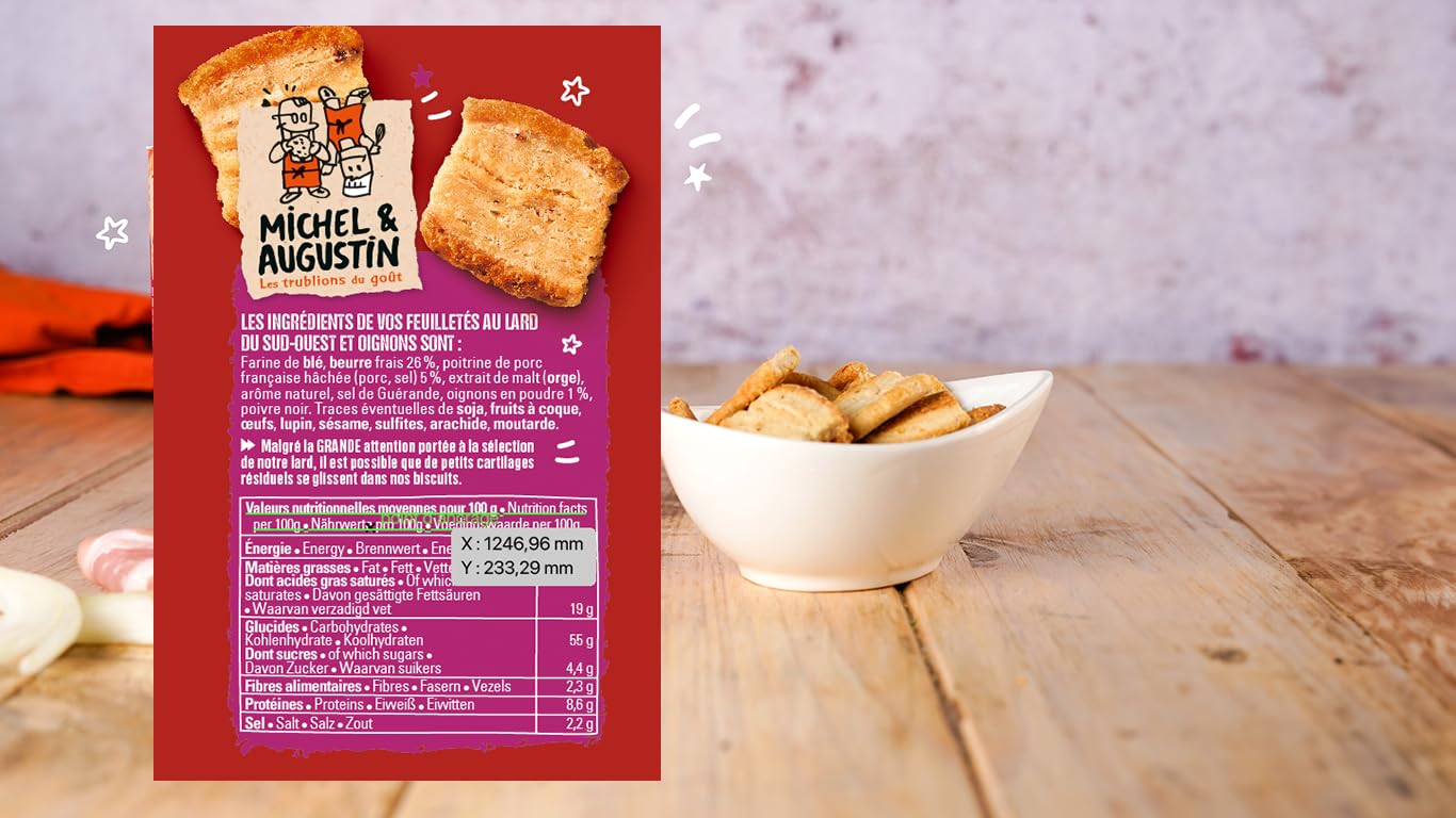 MICHELIN — Coffret de petits feuilletés apéritifs 8×80 g – Image 2