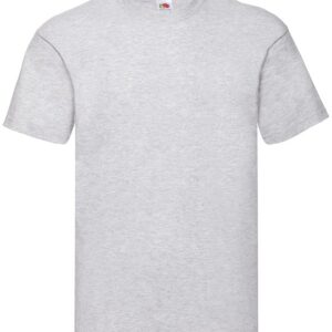 FRUIT OF THE LOOM — T-shirt homme col rond S gris chiné