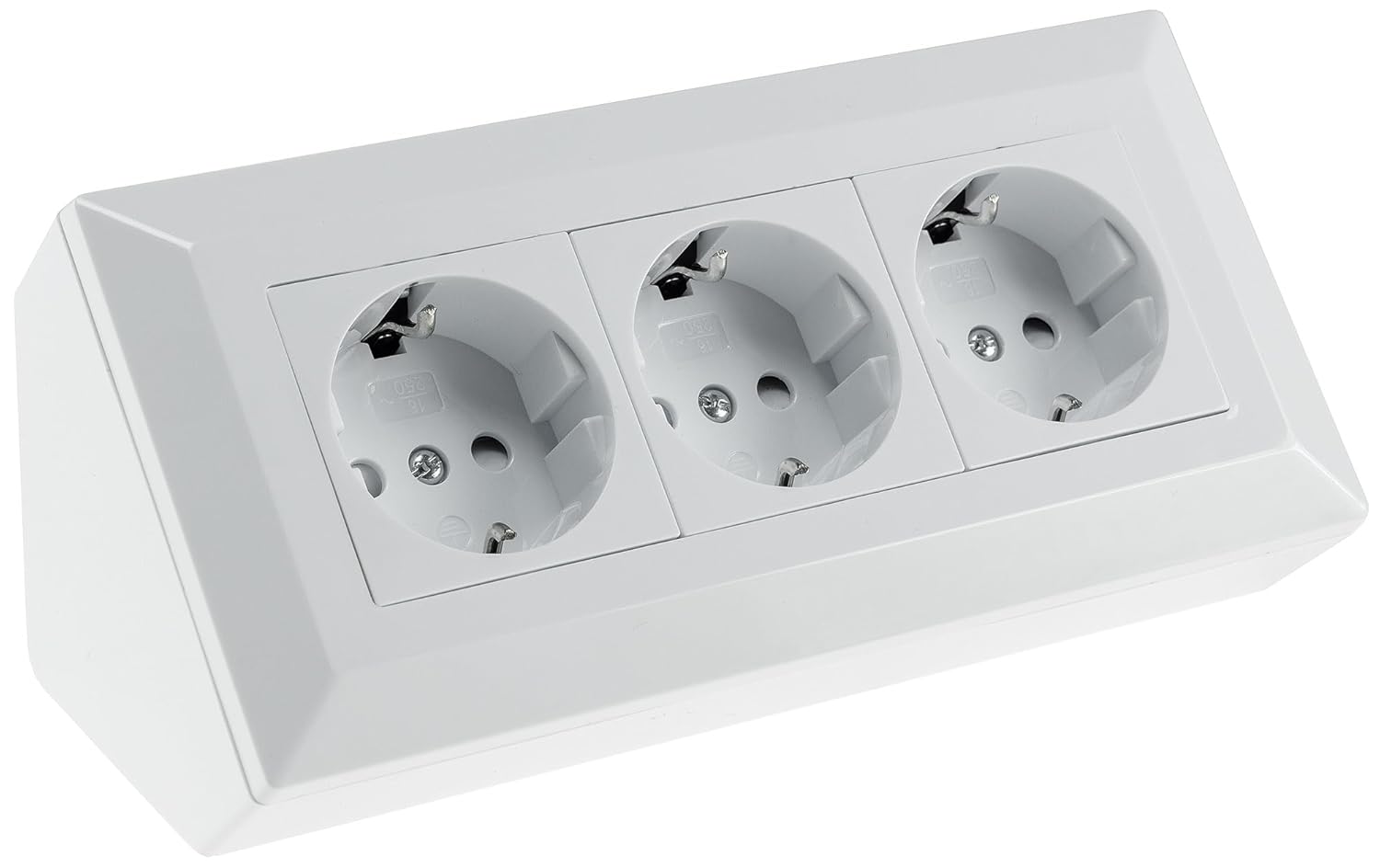 DELPHI — Base de prise 3 voies blanc 250 V/16 A – Image 10