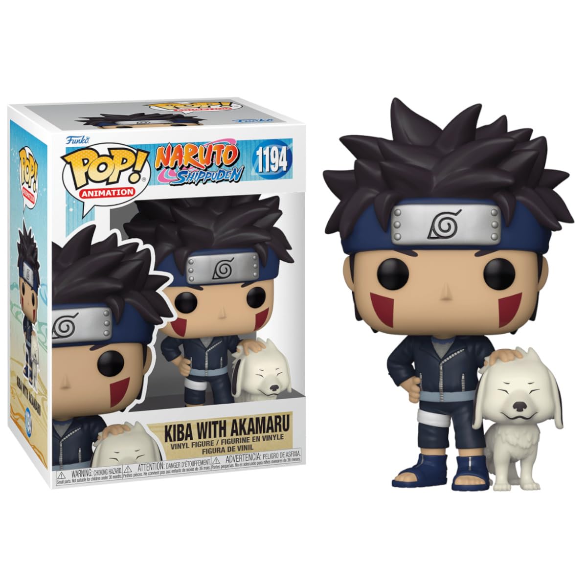 FUNKO POP! Animation — Figurine Vinyle Kiba Inuzuka & Akamaru – Image 12