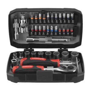Alternative view of — Coffret cliquet 1/4" 38 pièces