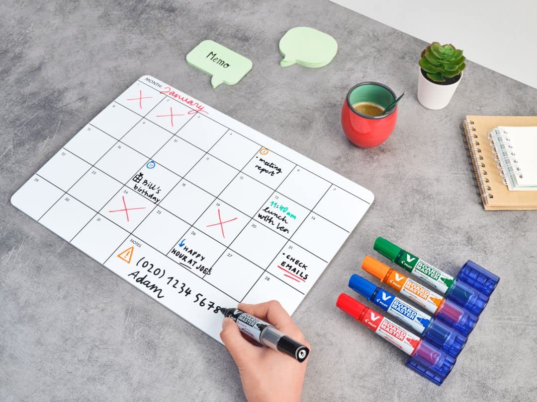 PILOT V-Board Master — Set de 5 marqueurs tableau blanc – Image 5