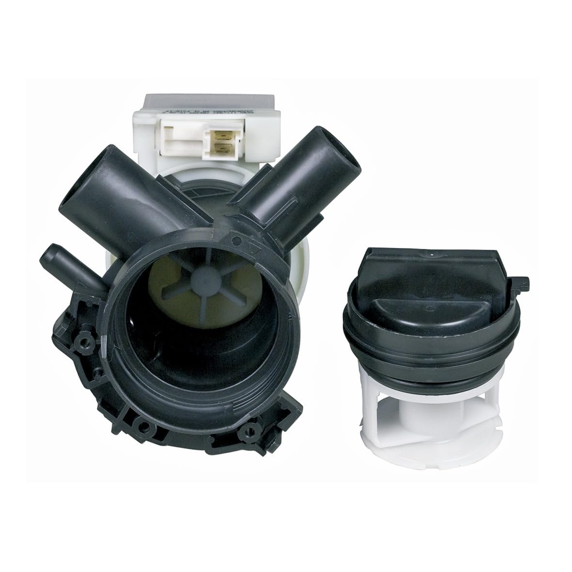 Europart Pompe de vidange similaire à Bosch 00145212 pour machine à laver - Pompe magnétique complète 30 W Copreci avec tête de pompe et tamis BSH – Image 2
