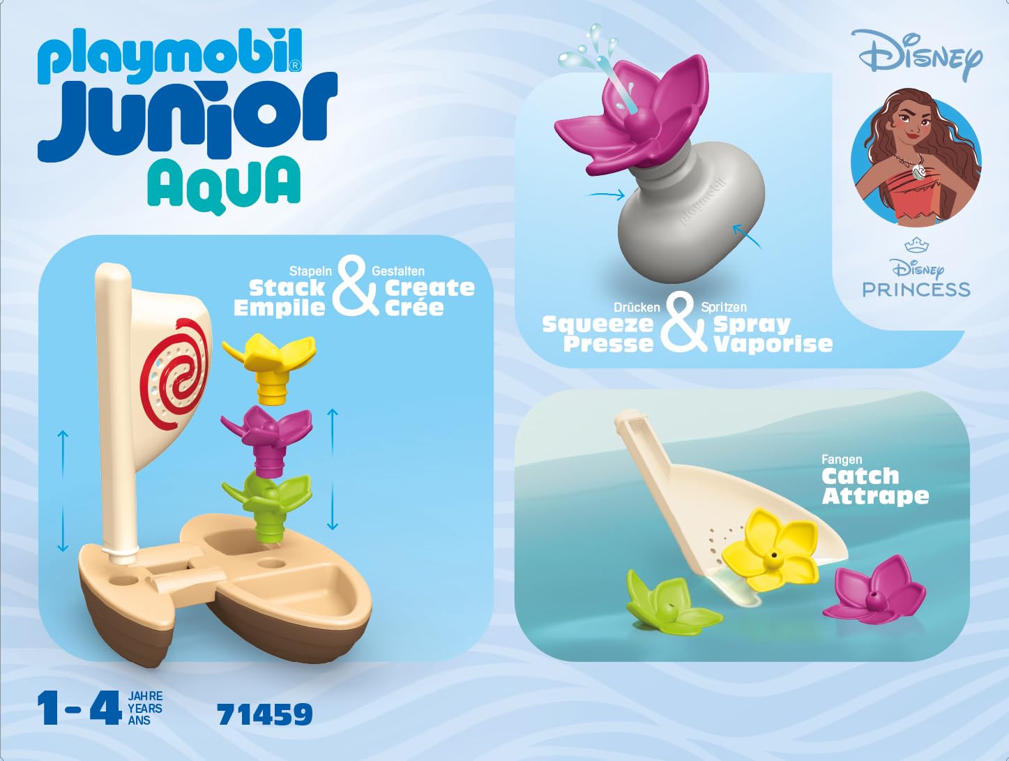 PLAYMOBIL Junior Disney — Vaiana et Bateau à Voile – Image 12