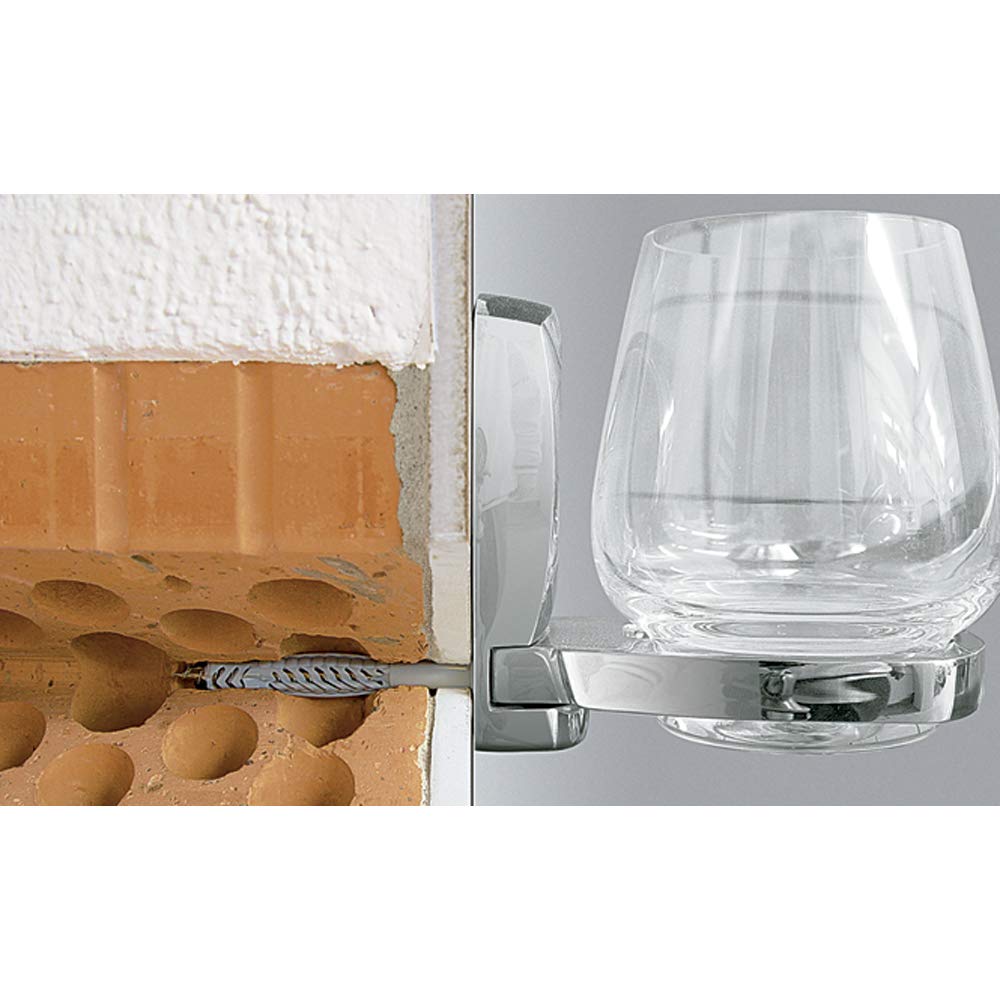 Fischer 077870 Lot de 100 chevilles en nylon UX 8 x 50 R – Image 4
