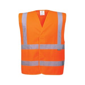 PORTWEST — Gilet baudrier haute visibilité orange 6X/7X