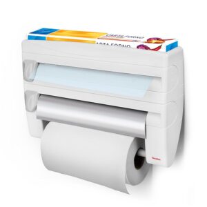 METALTEX Roll-n-Roll — Distributeur d’essuie-tout 4-en-1