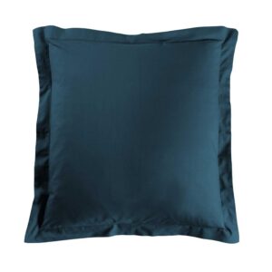 DOUCEUR D'INTÉRIEUR — Taie d'oreiller Lina 63 x 63 cm Bleu